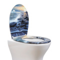 Fanmitrk Duroplast Toilet Seat Beach Reef Pattern