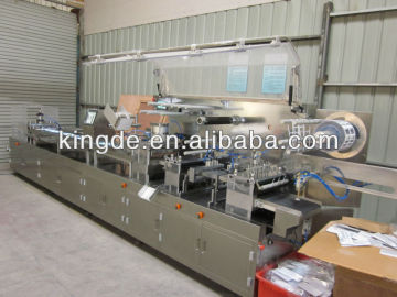Automatic plastic blister packing machine for toothpick packing