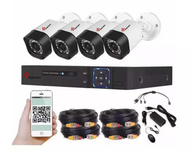 IP66 Waterproof Full Hd cctv system AHD Kits