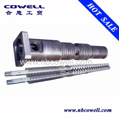 Conical Twin Screw Barrel Cincinnati Milacron 