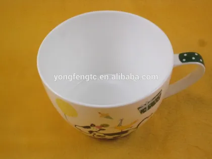 YF15076 good quality bone china ceramic soup bowl