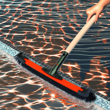 18\" Disassemble Reinforced Wall Brush: A Powerful Tool for Swimming Pool Cleaning
