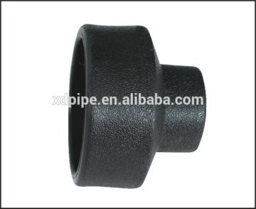 HDPE pipe fitting socket joint reducer coupling for water supply