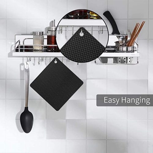 Thảm trivet silicon tùy chỉnh thảm silicon trivet