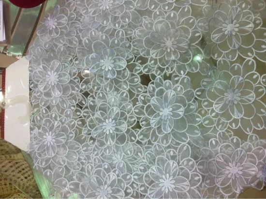 fashion embroidery fabric/sequin fabric