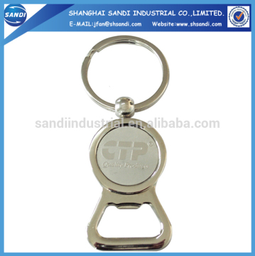 promotion bottle opener keychain with personal logo
