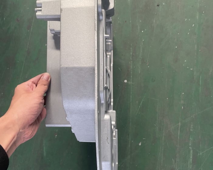 Die cast aluminium motor housing