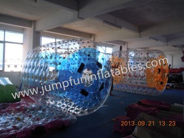 2.8m long 2.4m high inflatable water roller for adults