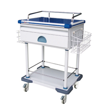 Hospital Steel Scratchproof Instrument Trolley