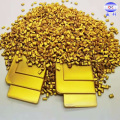 Tubo PPR com masterbatch amarelo dourado
