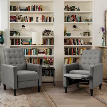 Reclining Single Chair for Home Bedroom and Living Room