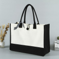 Letter Logo Simplicity Style Reusable Canvas Tote Bag