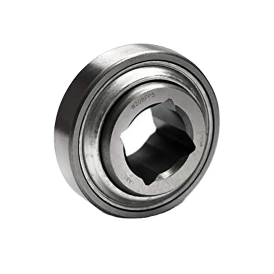 Heavy Duty Disc Harrow Bearing with Square Bore and Triple Lip Seals - 1 Inch Bore