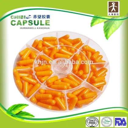 hard pharma packing gelatin size 1 empty pill capsules