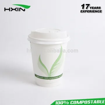hot disposable double wall coffee paper cup for drink