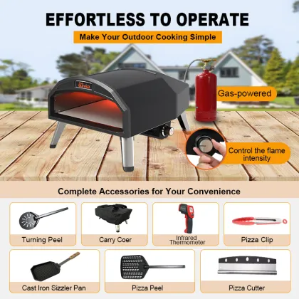 European Style Gas Table Top Oven Portable Pizza Oven Gas Oven