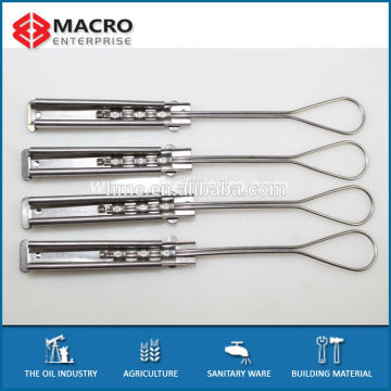 2 pairs SS drop wire clamp