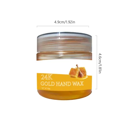 Hand Mask with Milk, Honey, Exfoliating Hand Cream, 60g: Moisturizing, Nourishing, and Paraffin-Free Formula
