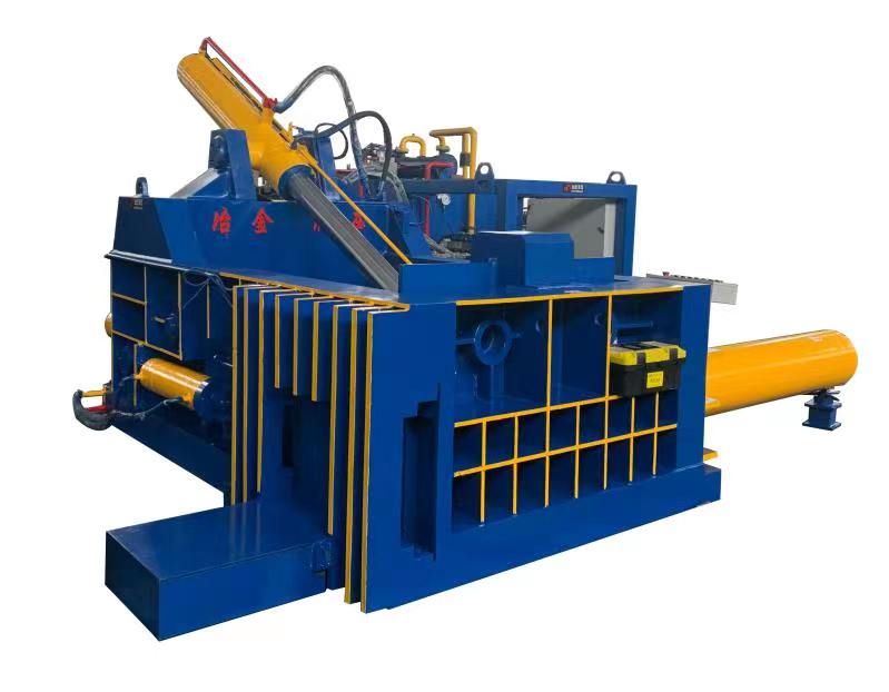 Waste Aluminum Iron Steel Copper Scraps Baling Machine