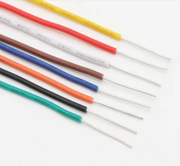 Multi-Color Single Strand Copper Wire UL1007 22 AWG Electrical Cable