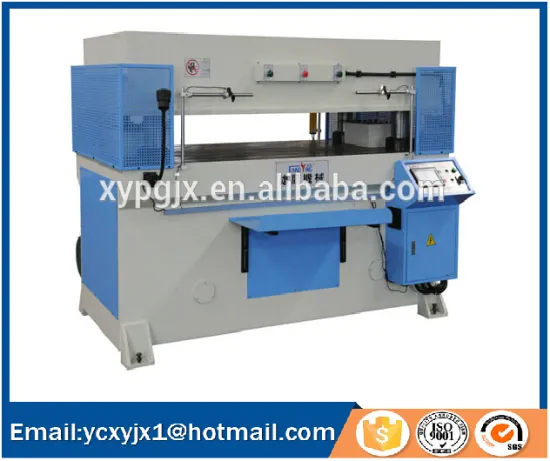 150t precision four-column hydraulic plane leather cutting machine