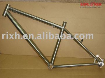 titanium bike frame