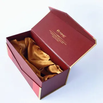 Wholesale Luxury Cardboard Paper Magnetic Wine Gift Box