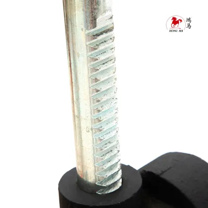 Mechanical strut shock absorber spring removal compressor