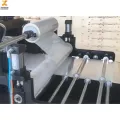 Automatic Hot Melt Adhesive Film Lamination Machine Line for Oval Shape Evaporator Skin