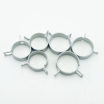 Automotive Stainless Steel Band Hose Clamp - Galvanized Spring Type