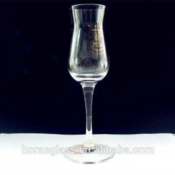 Custom cheap antique tulip champagne flute glass made in China