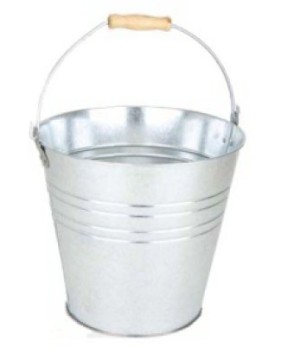 Galvanized Metal Garden Buckets With Handle