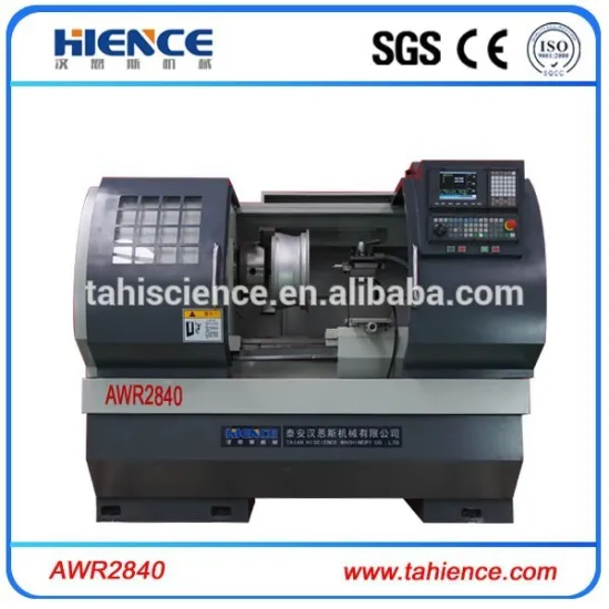 alloy wheel refurbishment specialist diamond cutting cnc wheel lathe in Australia AWR2840