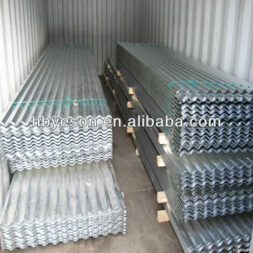 Hot Dip Galvanized Corrugated Roofing Steel Sheet / Zinc Roofing Sheet