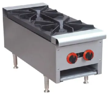 Gas ranges, 2-burners