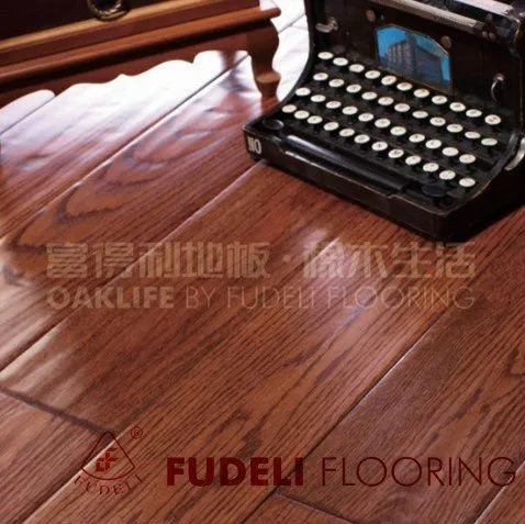 Hand Scrapped Red Oak Engineered Flooring