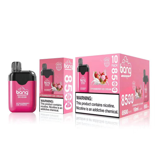 Bang de8500 퍼프 일회용 vape 키트