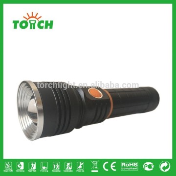 Multifunction 2 in 1 zoomable led camping lights 1200 lumen xpe and 3 watt cob bulb with magnetic rechargeable led camping light