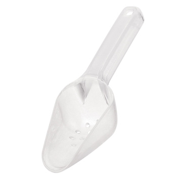 6 uncji hotelowy Polykarbonate Ice Scoop Frosted Plastic Ice Bole z dziurą