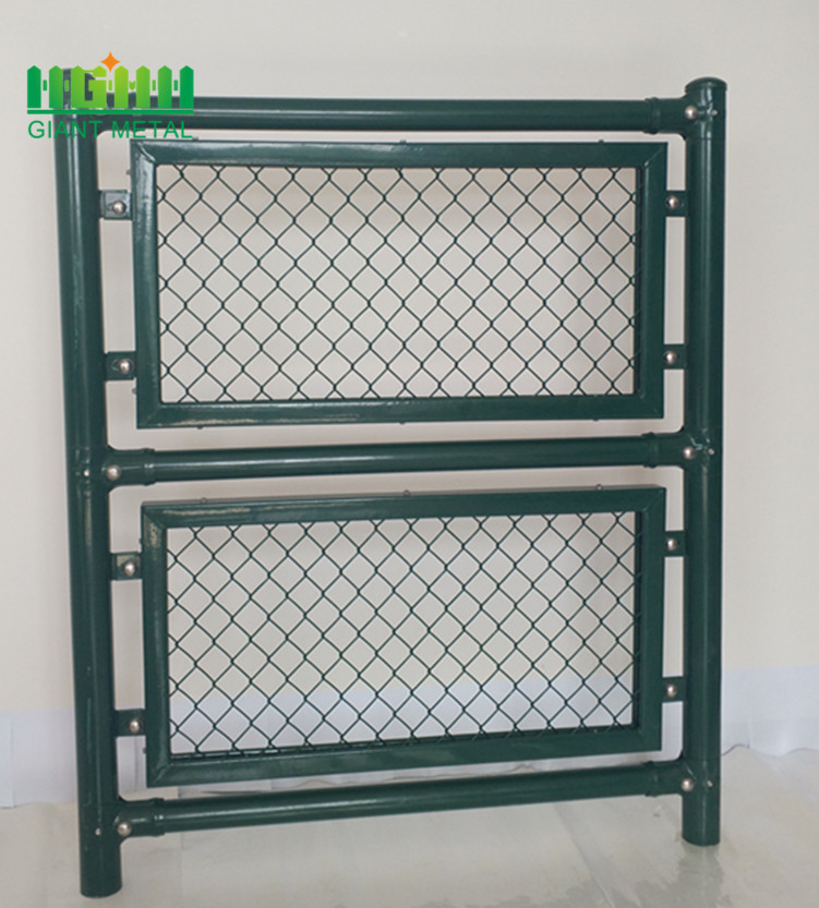 High Strength PVC Coated Iron Chain Link Fence