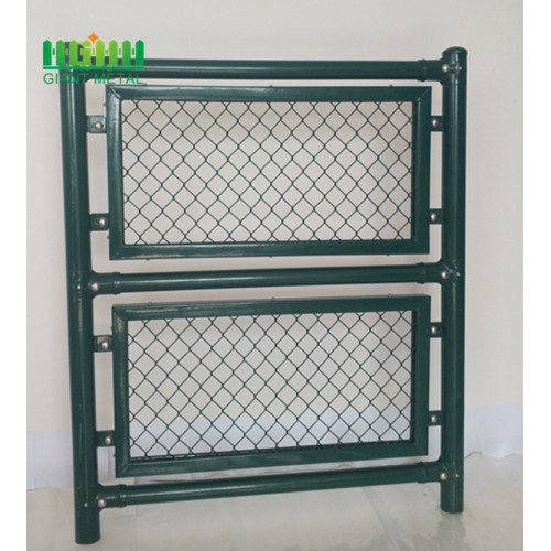 High Strength PVC Coated Iron Chain Link Fence