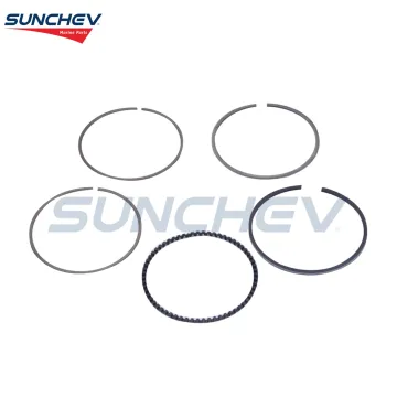 SUNCHEV Piston 5Ring O/S(0.25mm) 64J-11604-00 For Yamaha 40-50hp(4 Stroke)