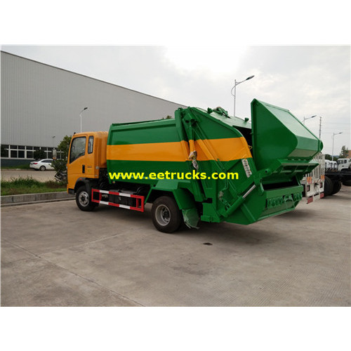 HOWO 12 CBM Refuse Collection Trucks