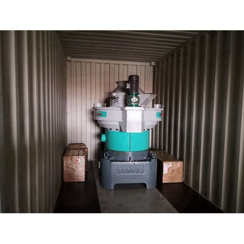 Heavy duty vertical ring die wood pellet mill