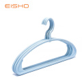 Cintres tubulaires en plastique bleu EISHO