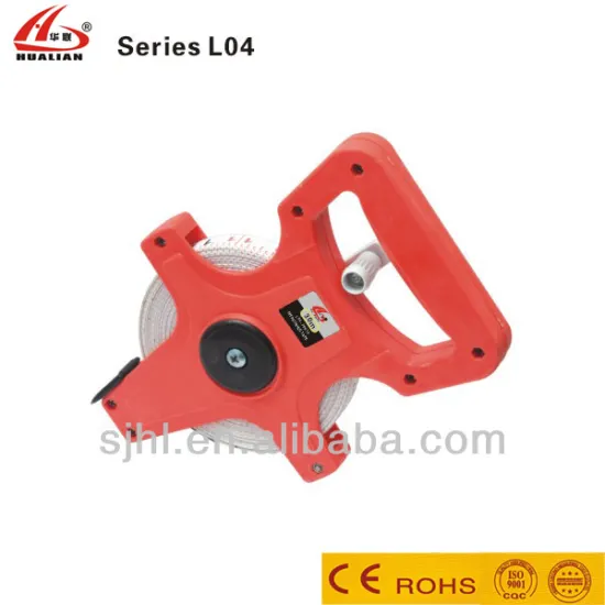 Contraction fiberglass long measuring tape
