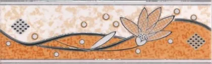 Ceramic tile borders