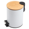 Pedal Bin withToiletBrush with Holder for Home