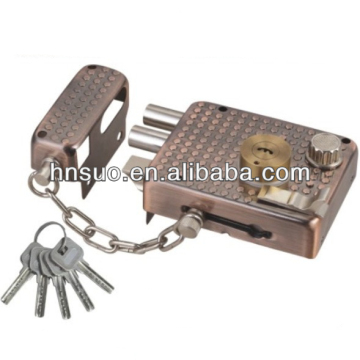 hot sale key chain security boat lock