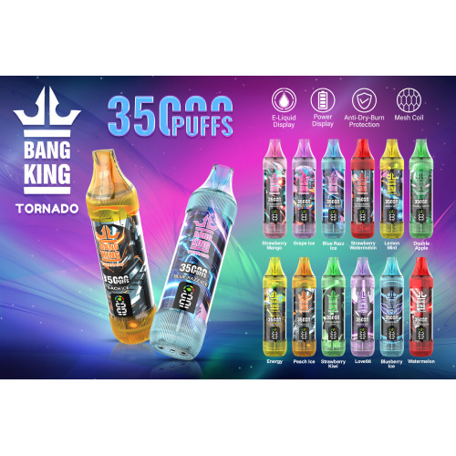 Bang King 35000 Puff in Stock Vape Puffs